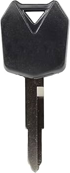 Amazon.com: gradora Motorcycle Blank Uncut Key Duplicate Key